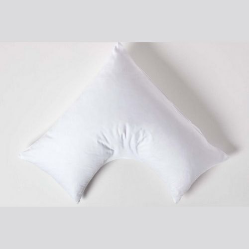 White V Shaped Pillowcase Organic Cotton 400 Thread Count