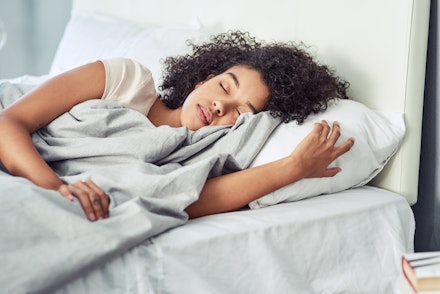 woman sleeping