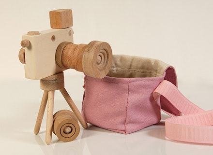 wooden camera set by beige bois on dawandacom