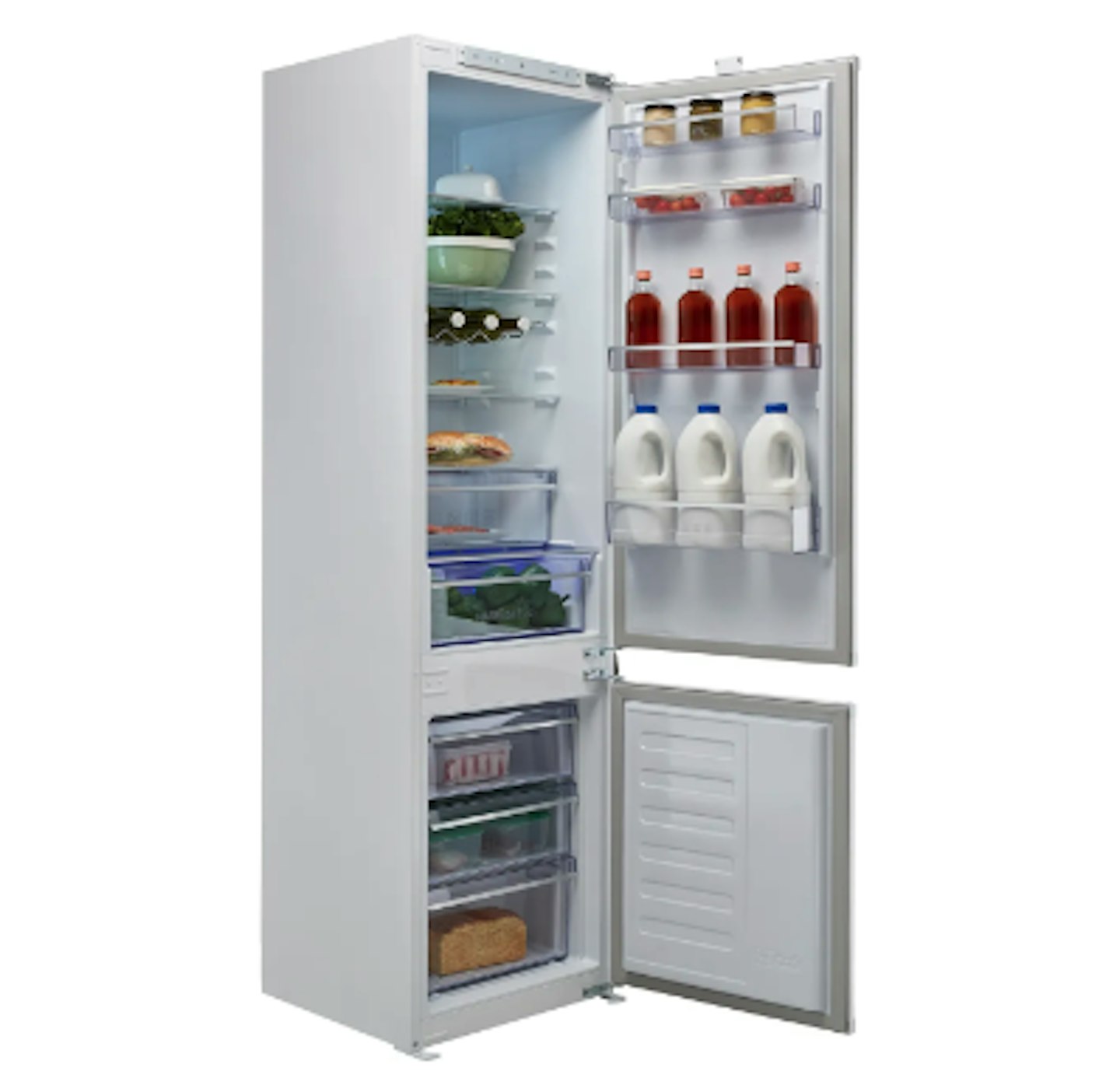 Beko HarvestFresh BCFDV3973 Integrated 70/30 Frost Free Fridge Freezer