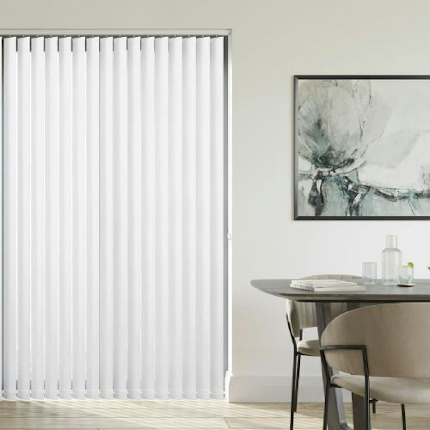 Gibson Perfect White Vertical Blind
