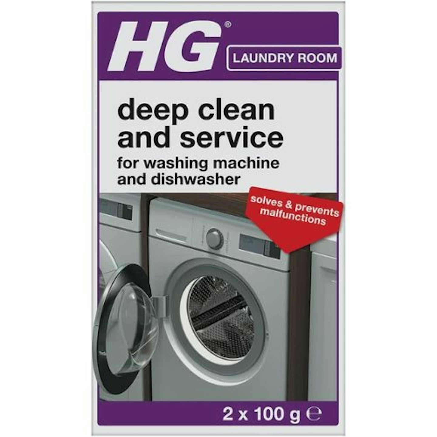HG Deep Clean and Service for Washing Machines & Dishwashers