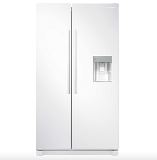 Samsung RS52N3313WW Freestanding American Fridge Freezer with Digital