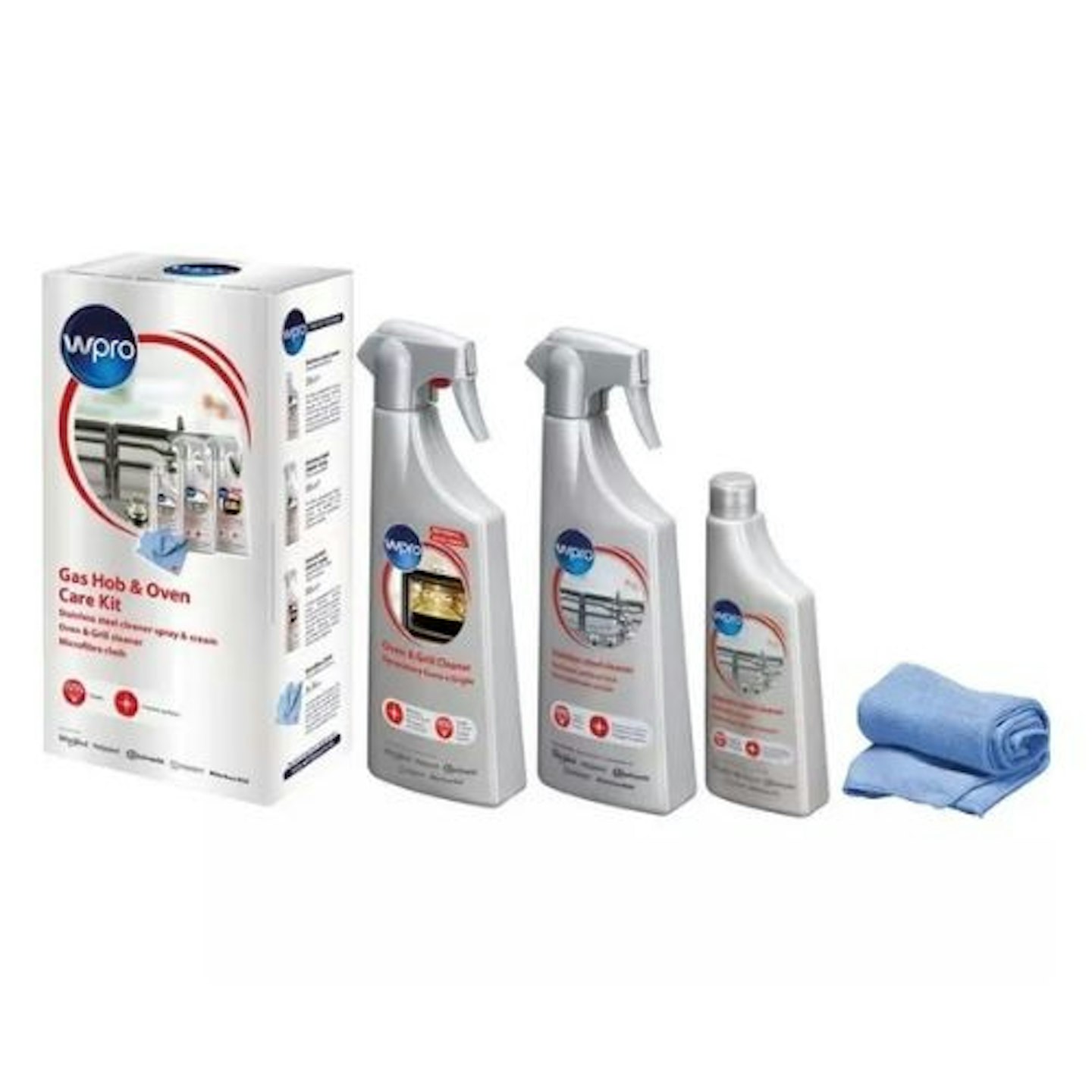 WPRO Gas, Hob & Oven Care Kit 
