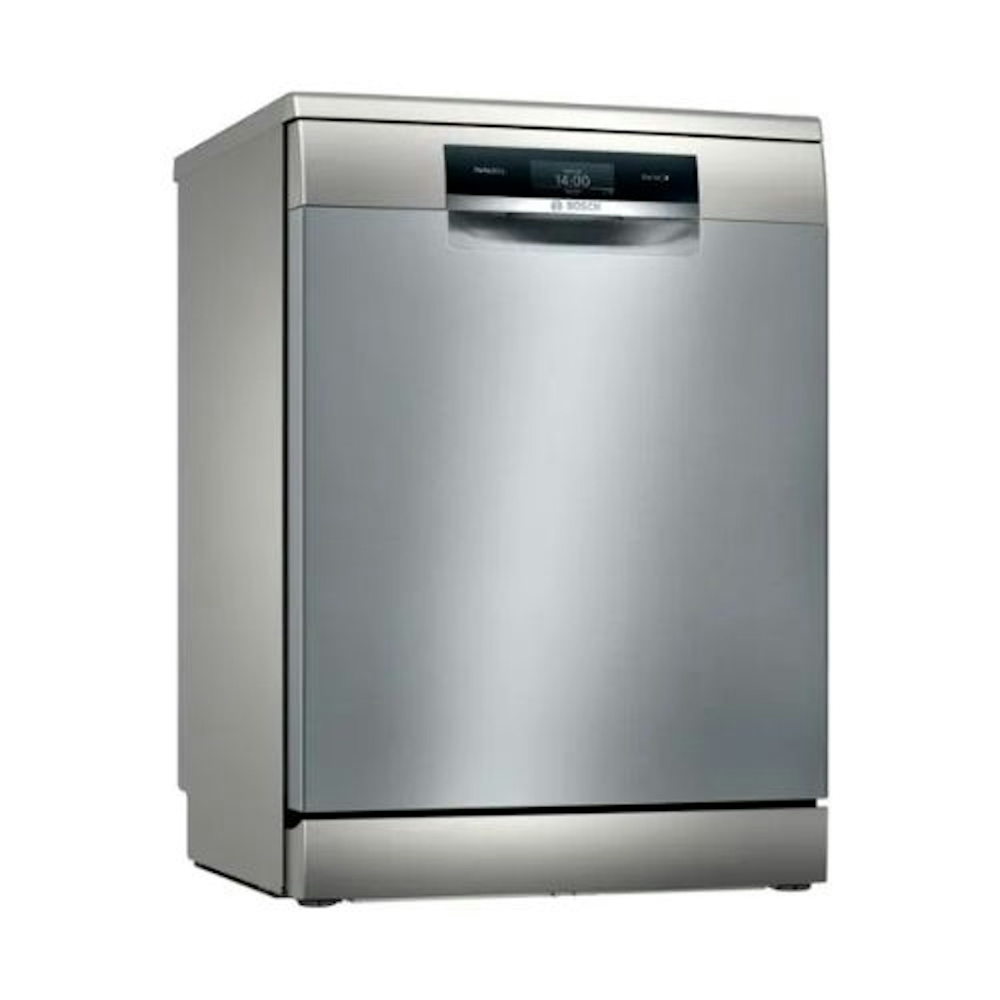 Bosch Serie 8 SMS8YCI01E Freestanding Dishwasher, Silver Inox