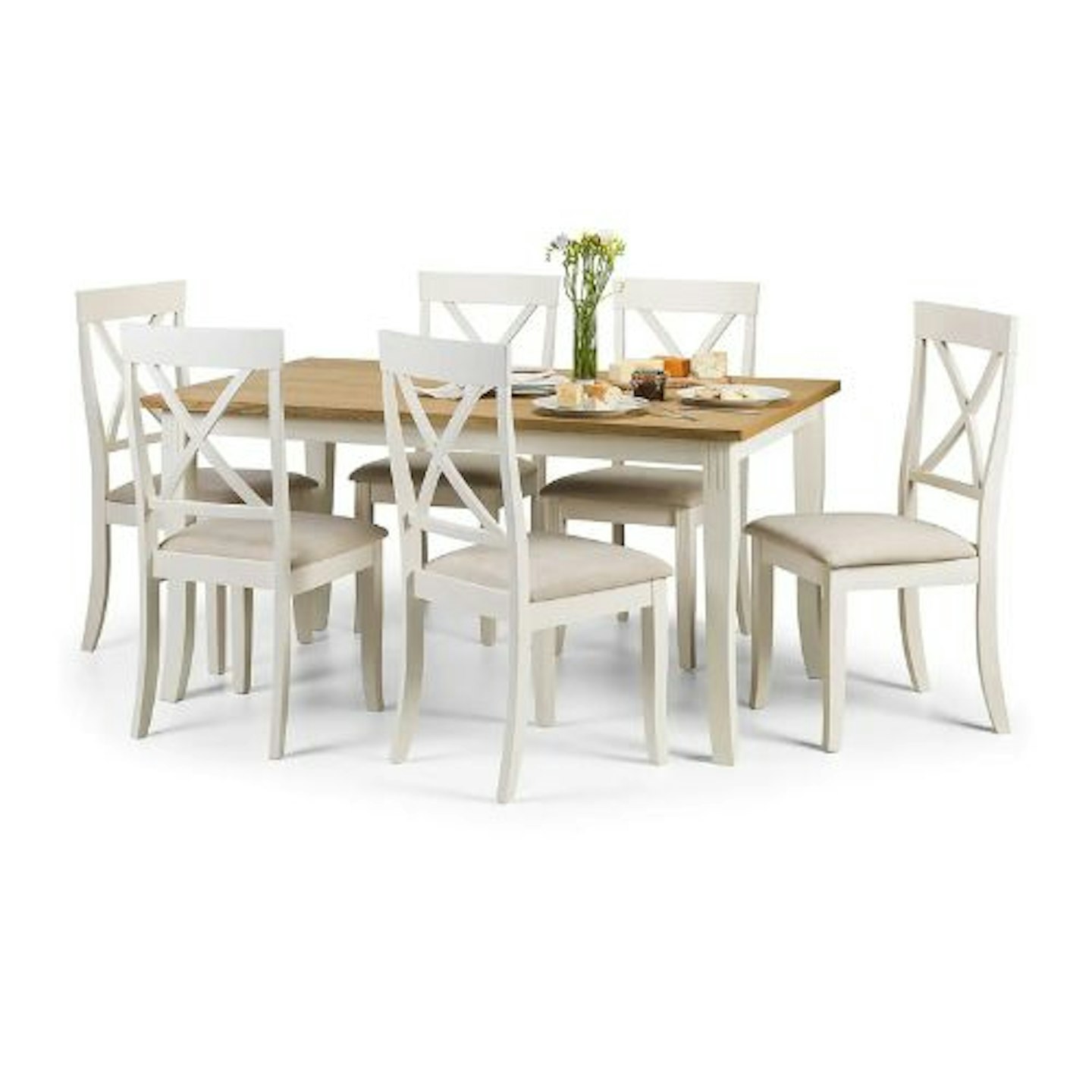 Davenport Dining Table with 6 Chairs
