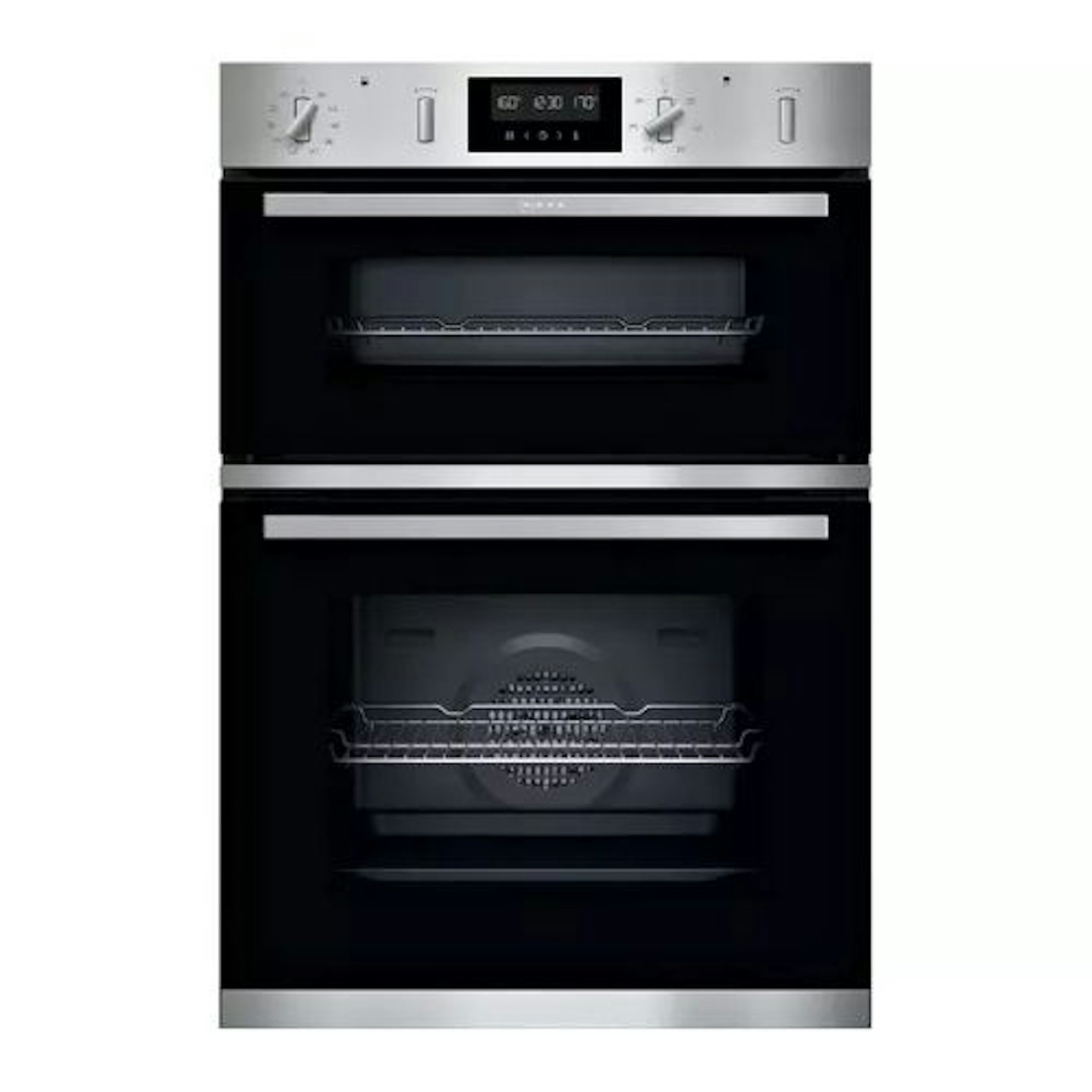 Best Ovens UK - NEFF N50 U2GCH7AN0B Electric Double Oven - Stainless Steel 