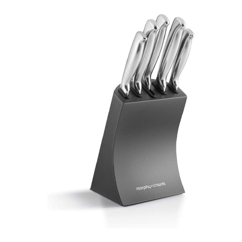 morphy richards knife set lidl