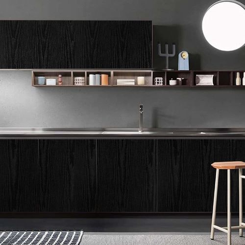 Vinyl Kitchen Wrap A CostEffective Solution Advice A Modern Kitchen