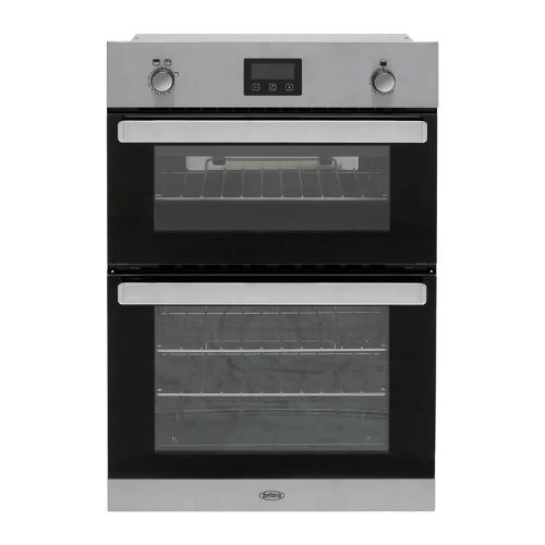 Belling BI902G Built In Gas Double Oven with Full Width Electric Grill