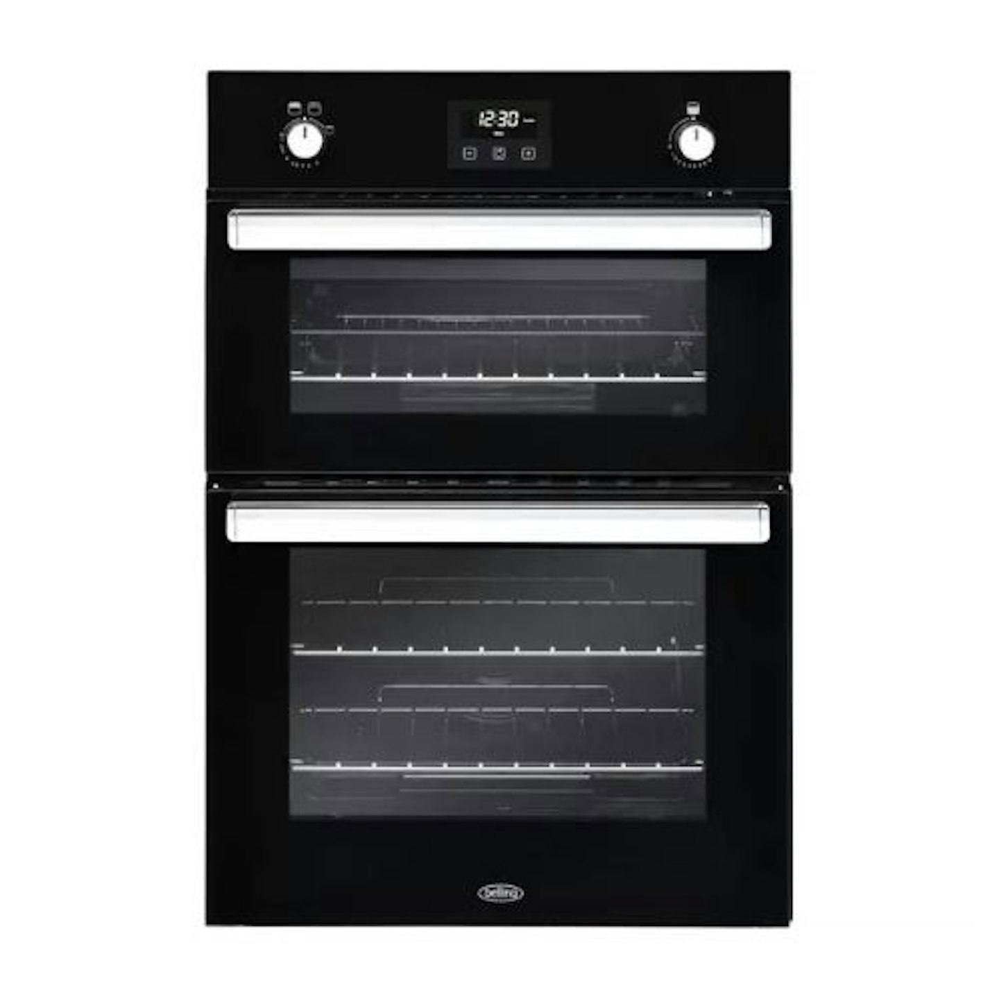 Belling BI902G Built In Gas Double Oven with Full Width Electric Grill