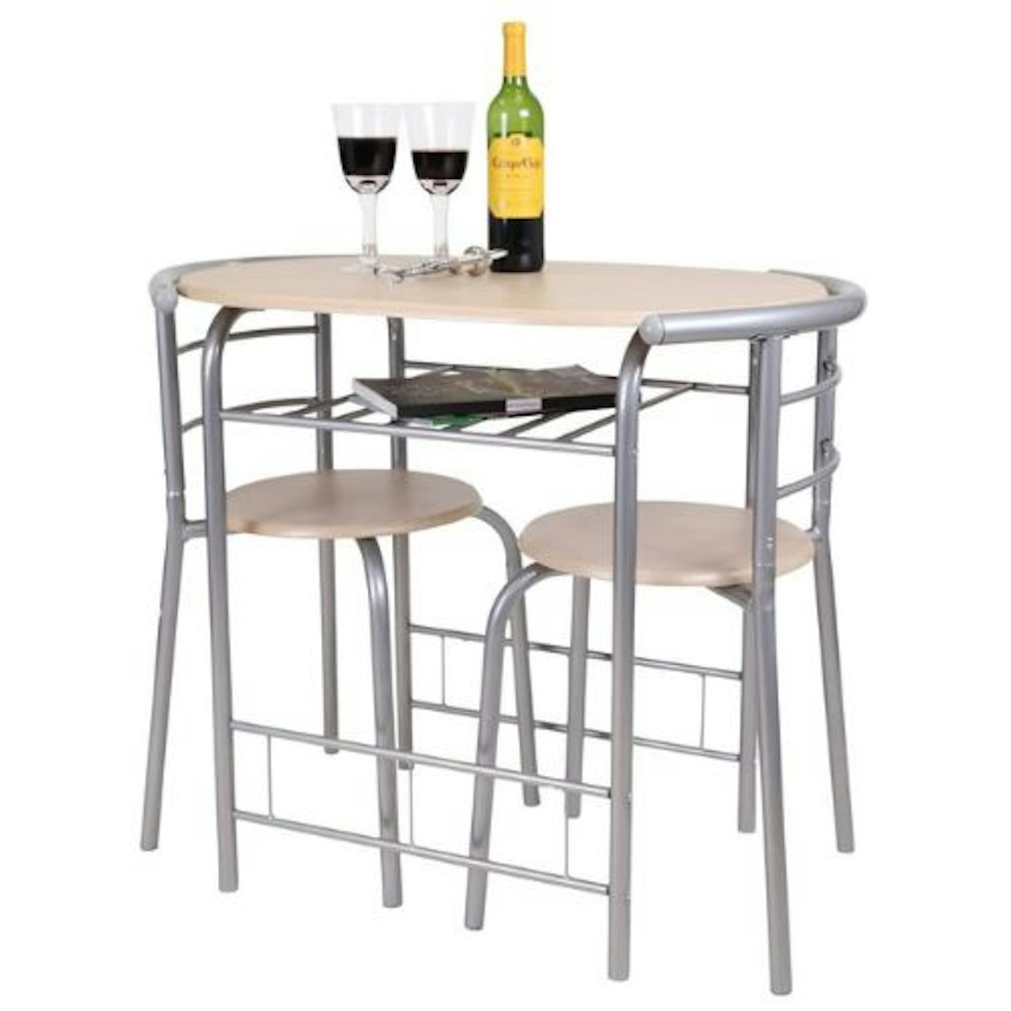 Chicago Three Piece Dining Table and Two Chair Set