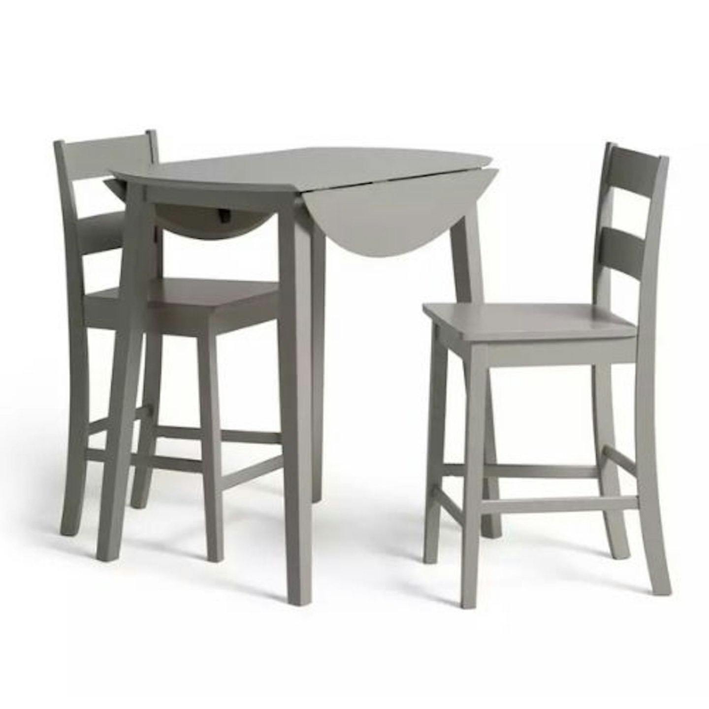 Habitat Chicago Extending Bar Table and Two Stools