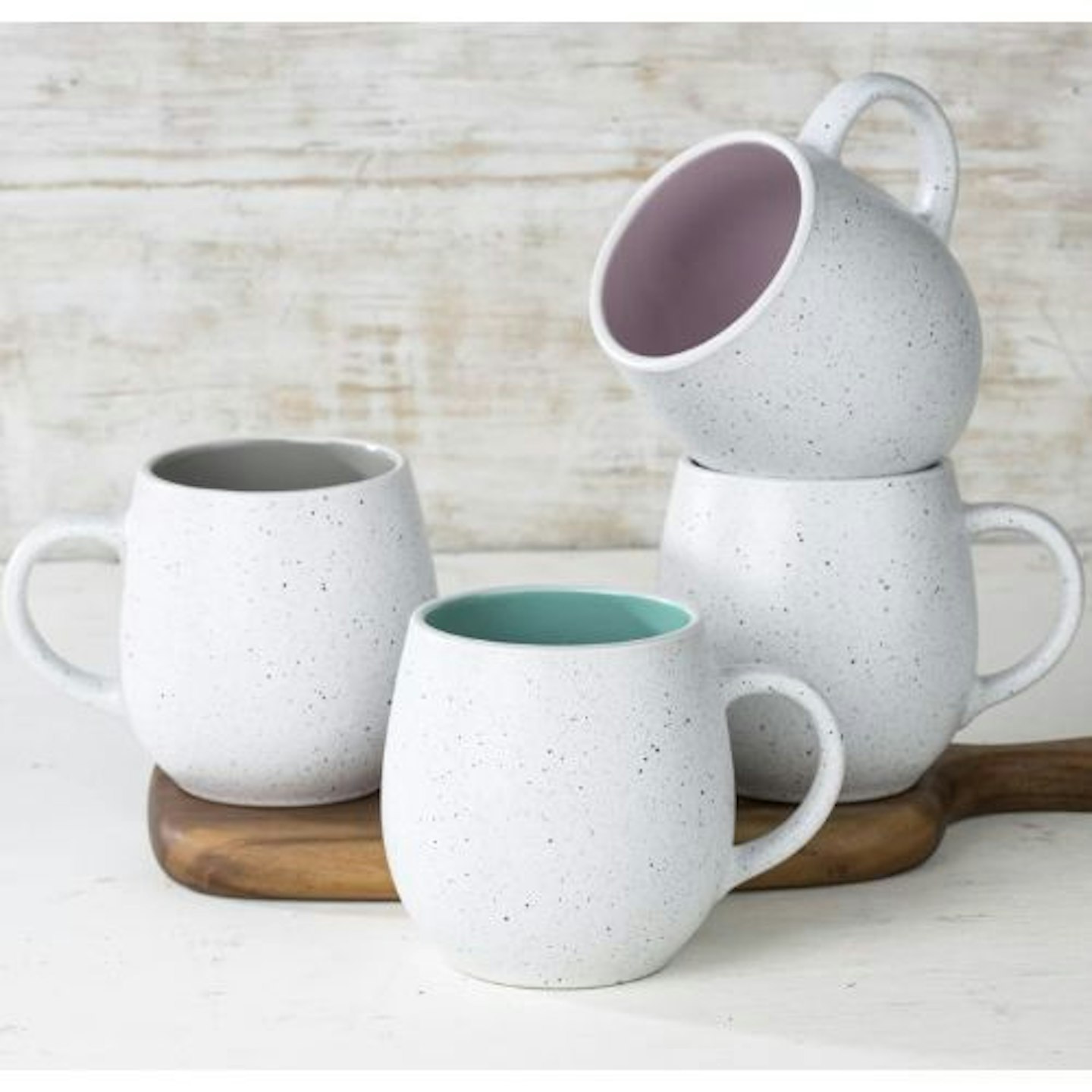 Calla Ceramic Mug, Set of 4