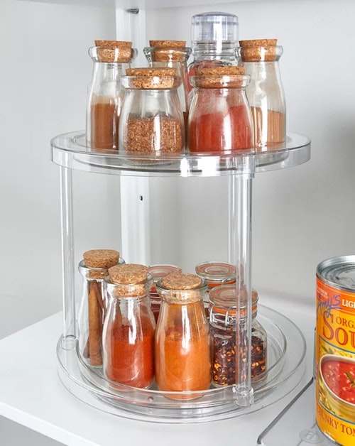 The Home Edit & iDesign 2-Tier Storage Turntable