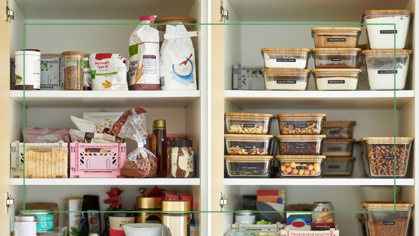 Cabinet Shelf Organizers Stackable Expandable Set of 2 Metal Kitchen  Counter Metal Shelves Pantry Bedroom Storage Racks 2pcs