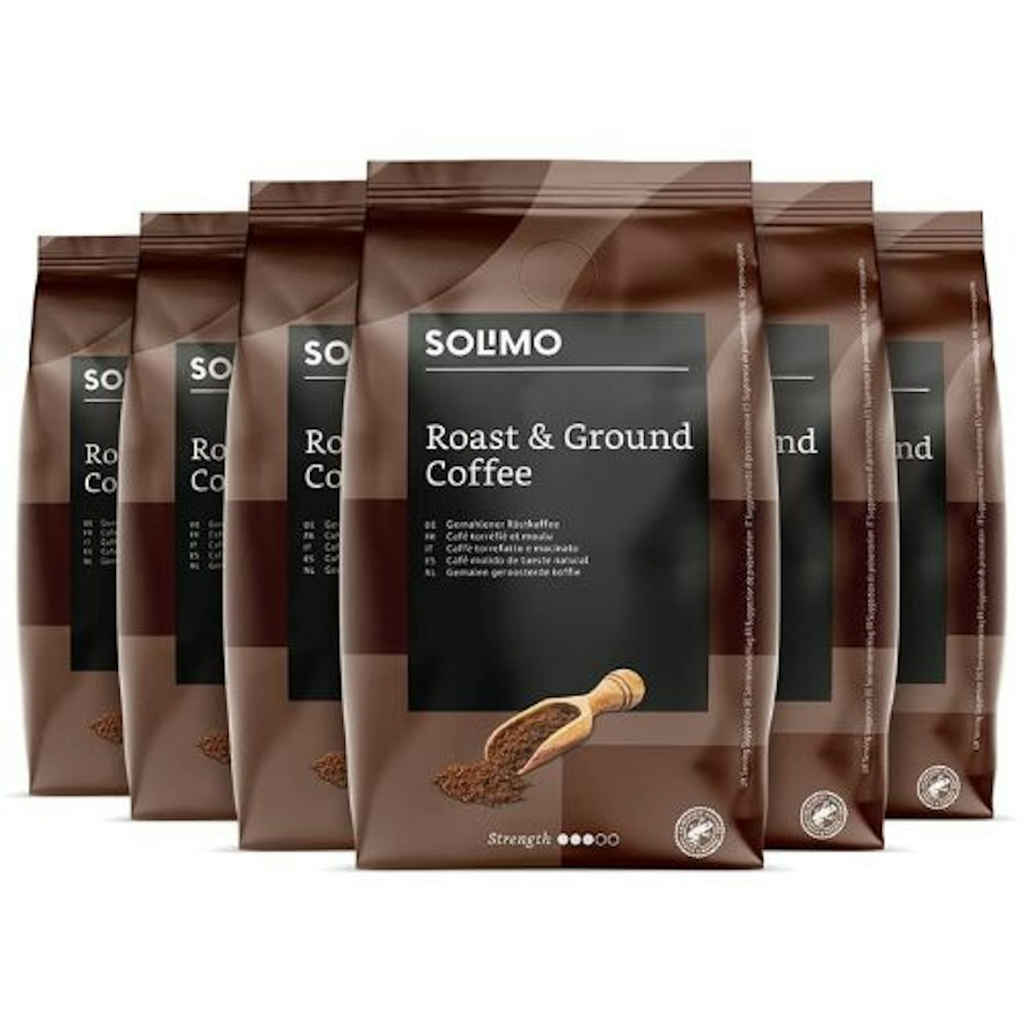 Amazon Brand - Solimo House Blend Ground Coffee