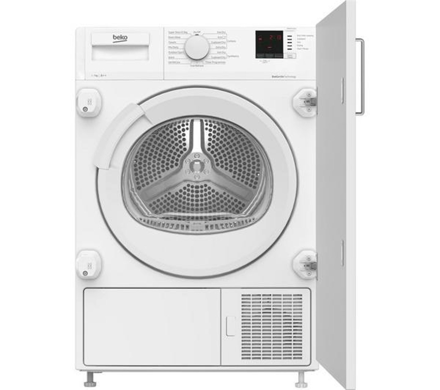 BEKO Pro DTIKP71131W Integrated 7 kg Heat Pump Tumble Dryer 