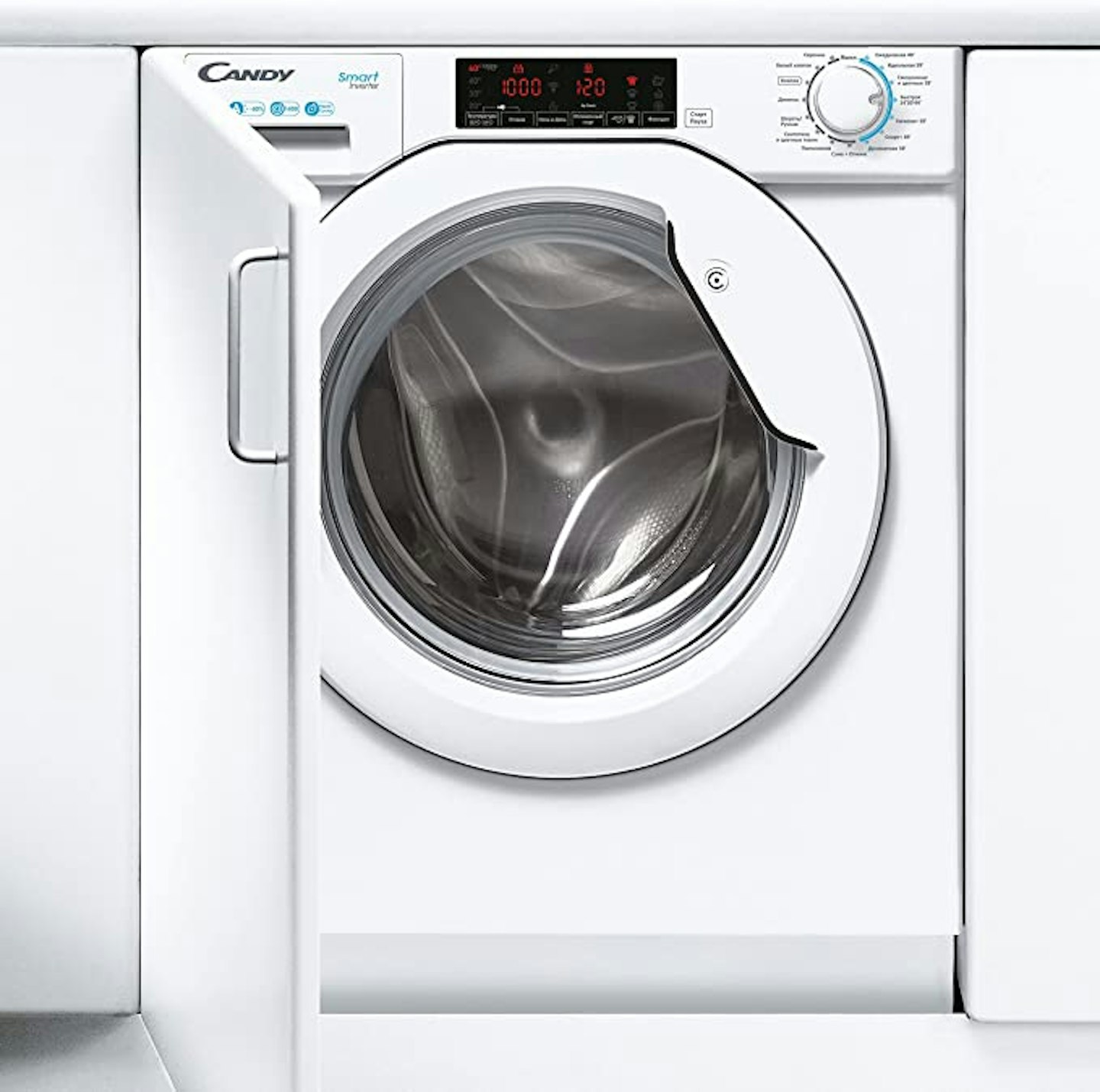 CANDY CBD485D1E Integrated Washer Dryer, 8kg