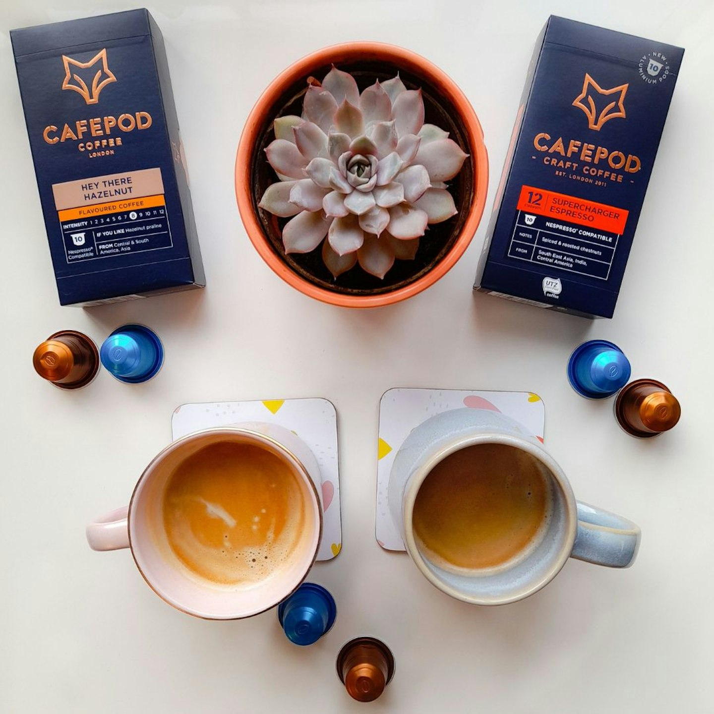CafePod coffee capsules