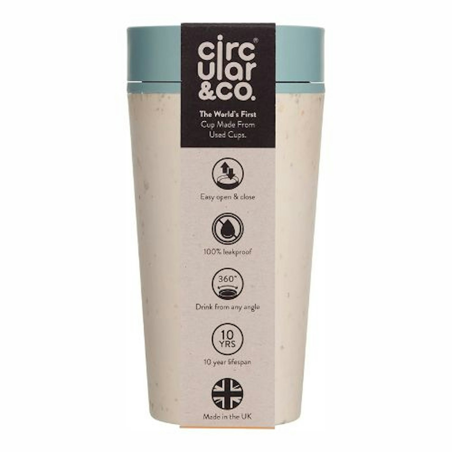 Circular and Co Leakproof Reusable Coffee Cup 12oz/340ml