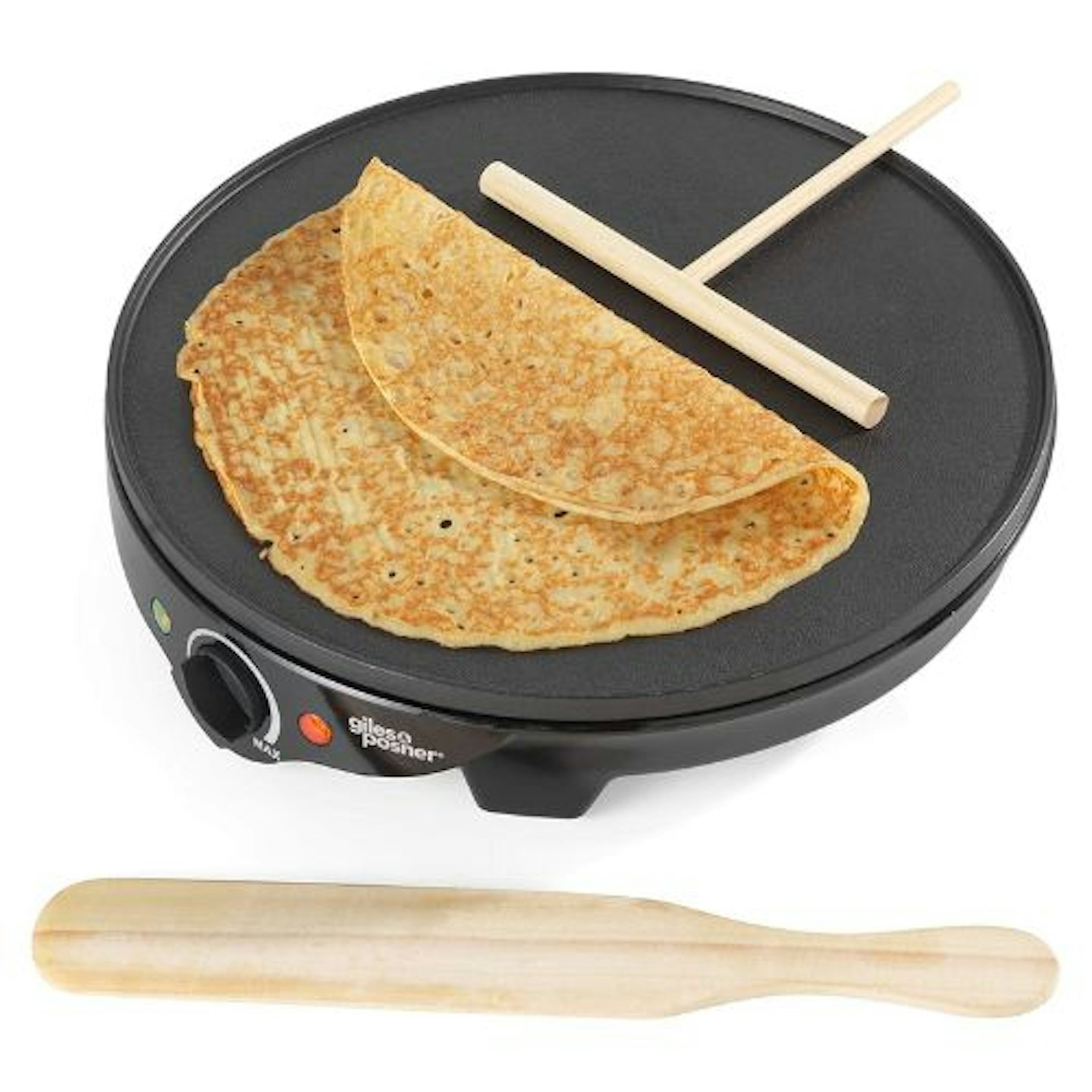 https://images.bauerhosting.com/affiliates/sites/10/2023/02/Giles-Posner-EK2510G-Pancake-Maker-Machine-for-Crepes-Electric-Non-Stick-Hot-Plate-Pan-Indoor-Tabletop-Adjustable-Temperature-Control-Includes-Wooden-Spreader-Spatula-30cm12-Inch-1300-W-1.jpg?auto=format&w=1440&q=80