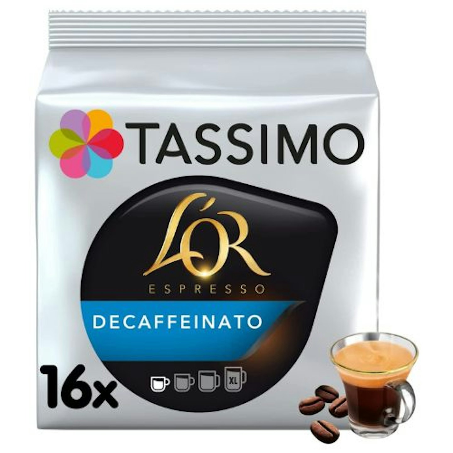 TASSIMO L'OR Espresso Decaffeinato Coffee Small pods