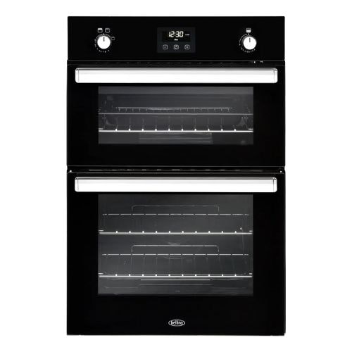 Belling BI902G Built In Gas Double Oven with Full Width Electric Grill