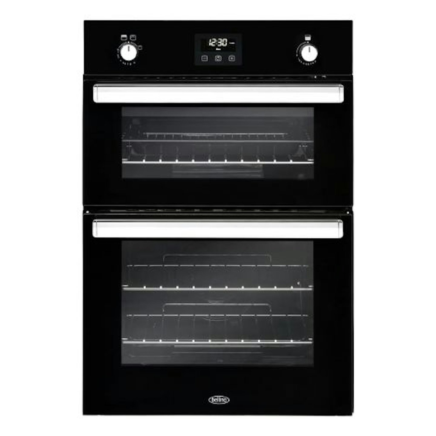 Belling BI902G Built In Gas Double Oven with Full Width Electric Grill