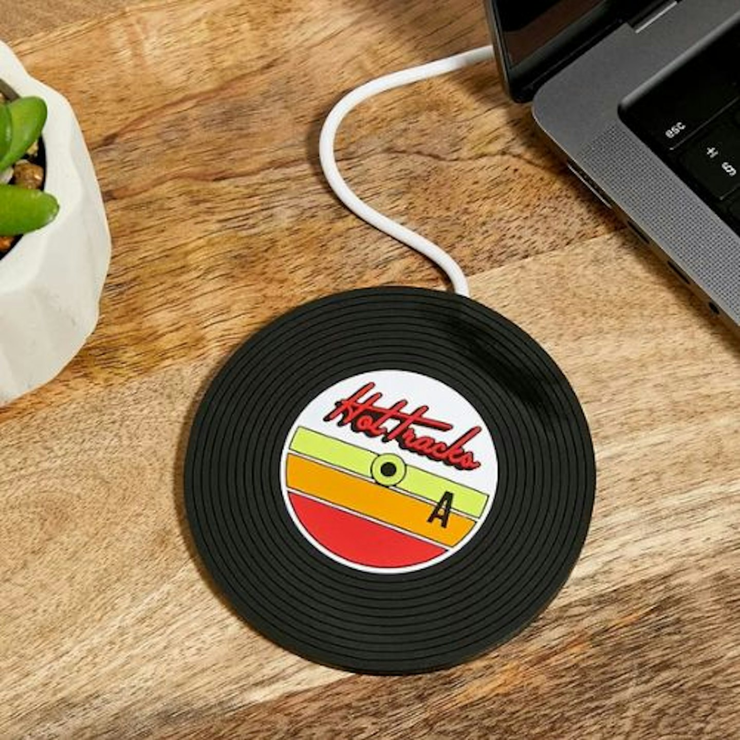 Mustard Hot Tracks Mug Warmer