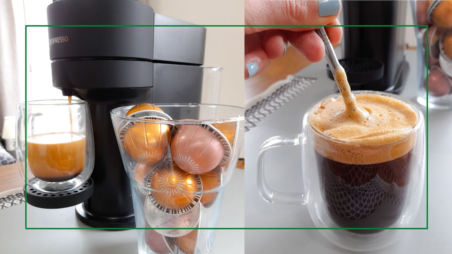 Nespresso Coffee Machines - Vertuo Next - White - Big Cup