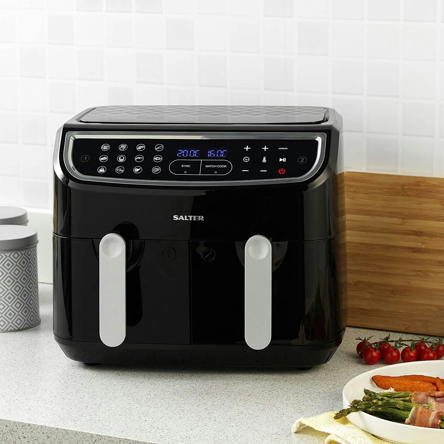 Shop Salter Dual Hot Air Fryer, Sync and Match