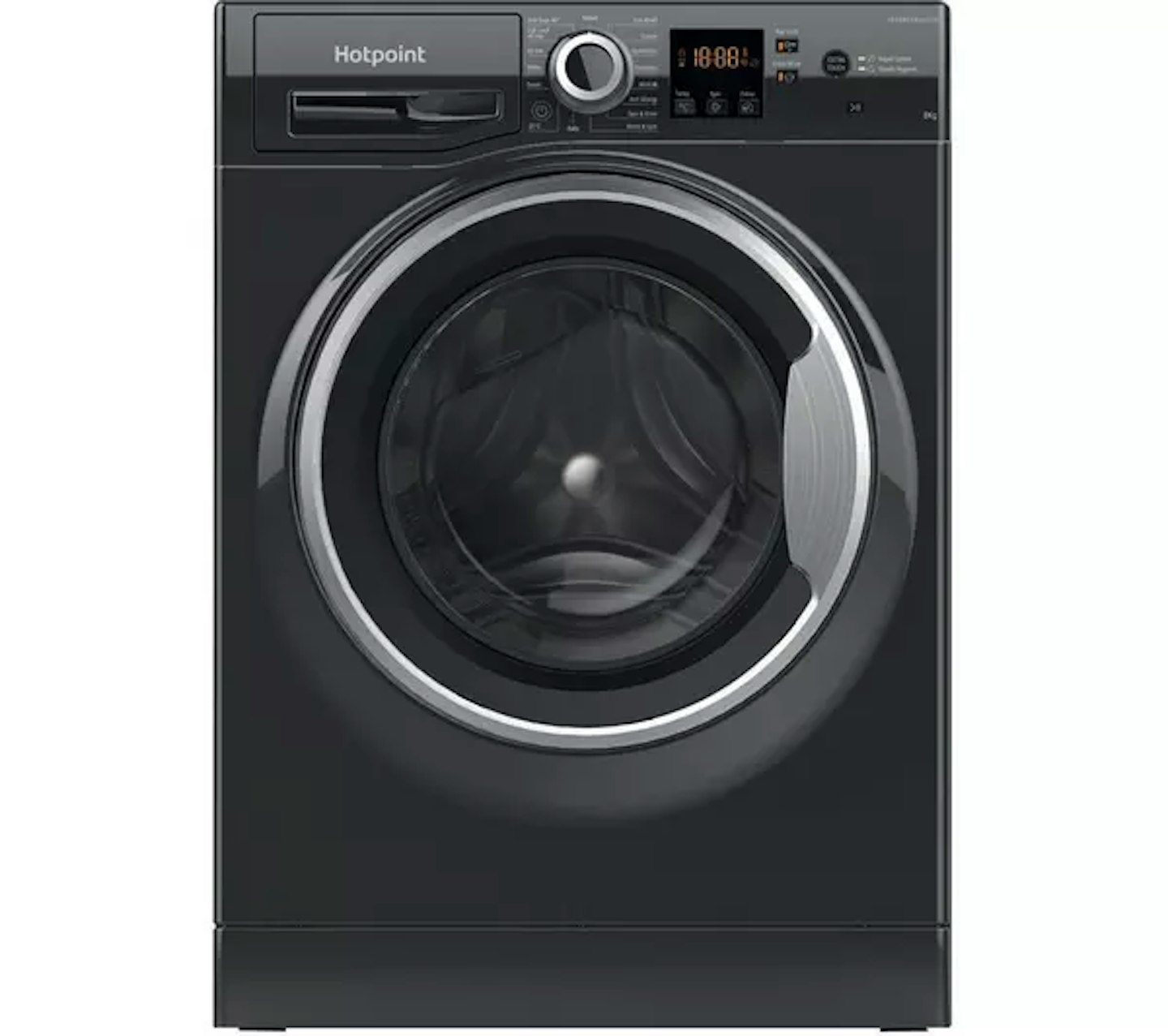 Z814W85BI Integrated Washing Machine, 8kg Load, 1400rpm Spin, White