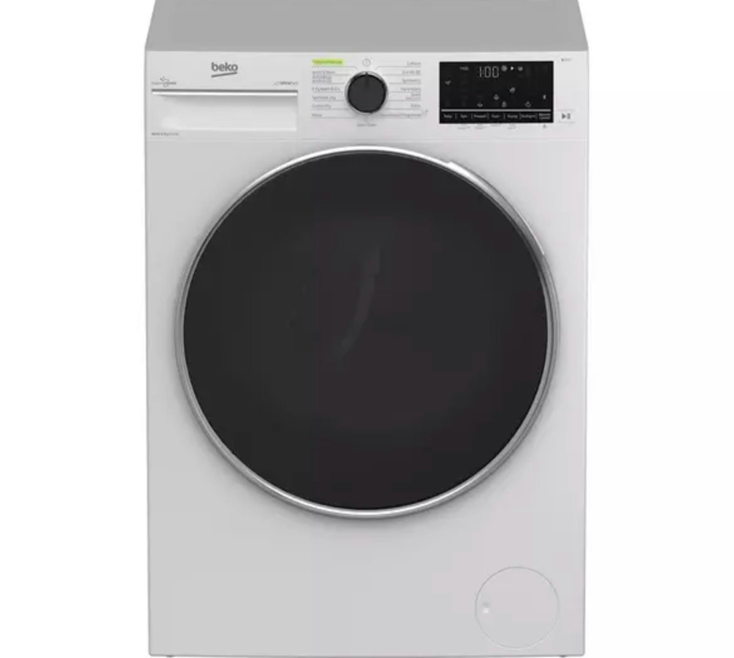 BEKO Pro UltraFast B3D59644UW Bluetooth 9 kg Washer Dryer 