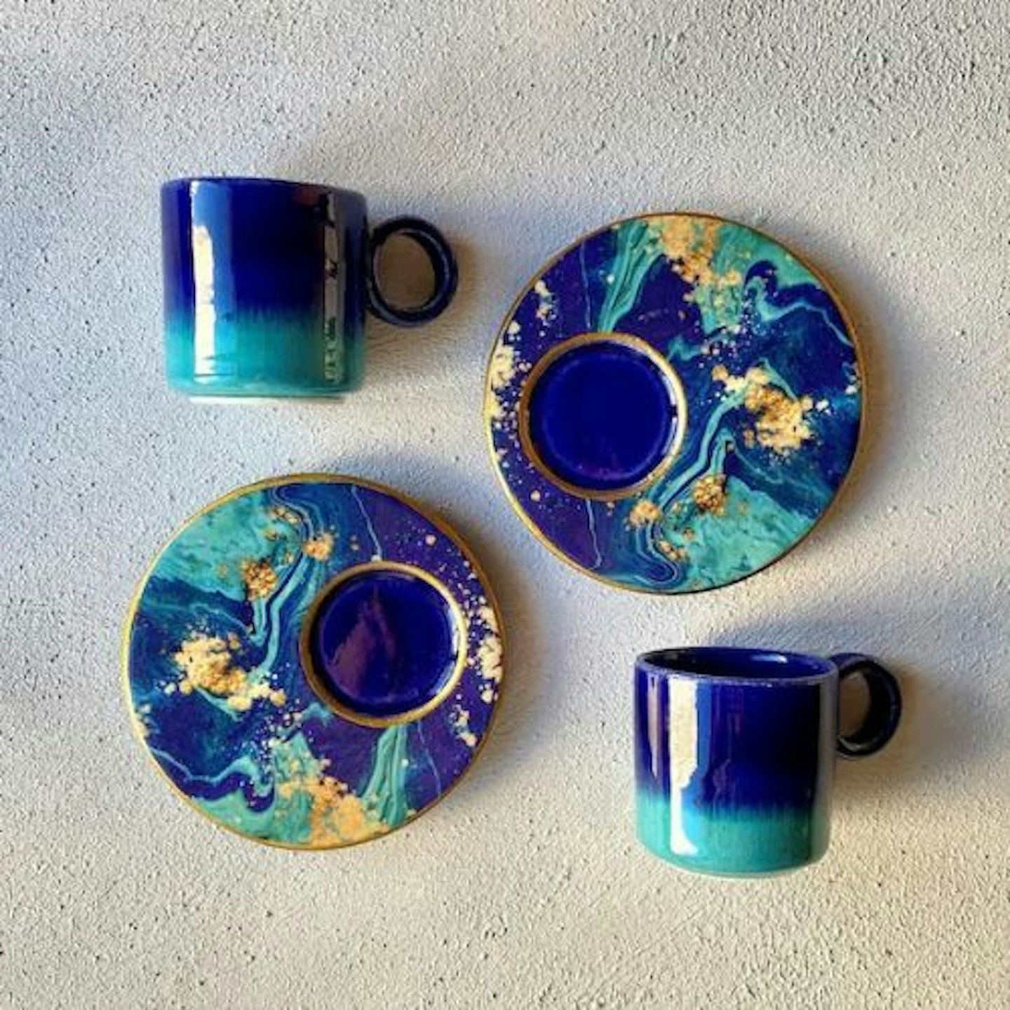 Espresso Cups Set, Ceramic Coffee Cup for Coffee Lovers
