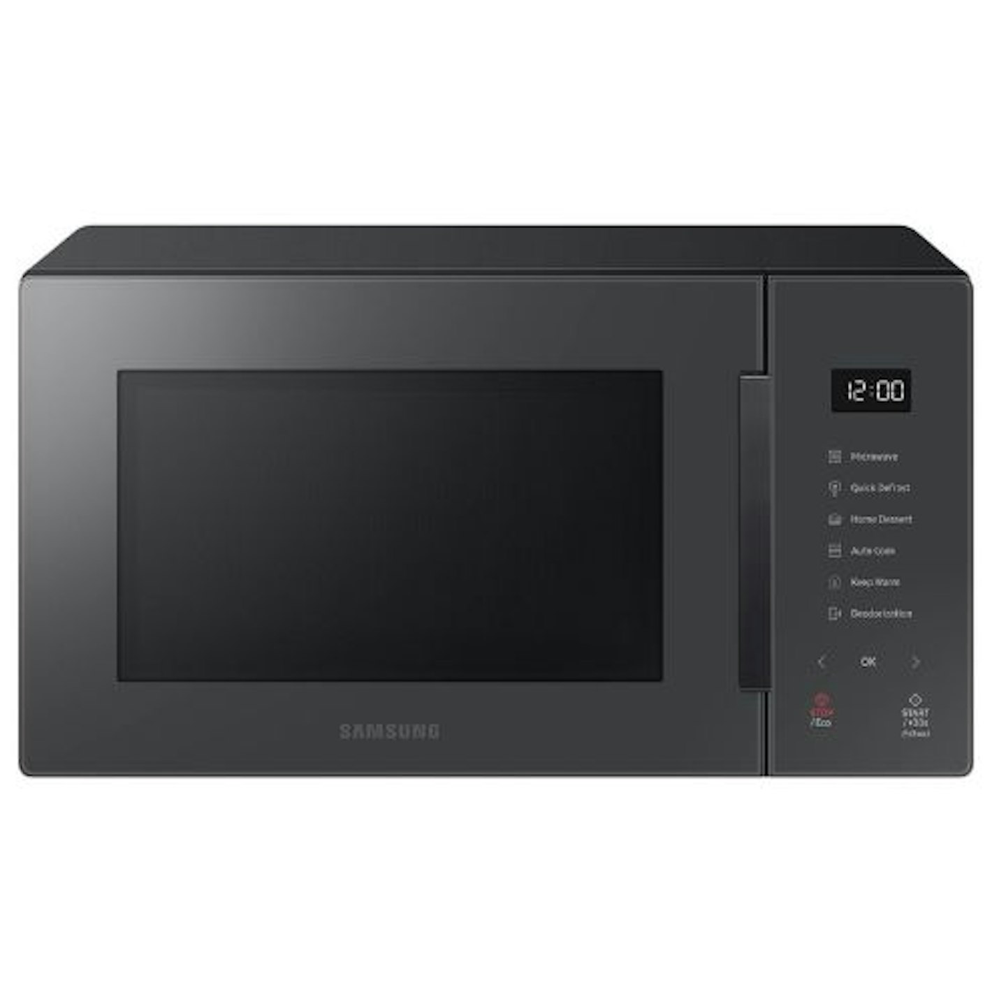 Samsung Glass Front MS23T5018ACEU 23 Litre Solo Microwave