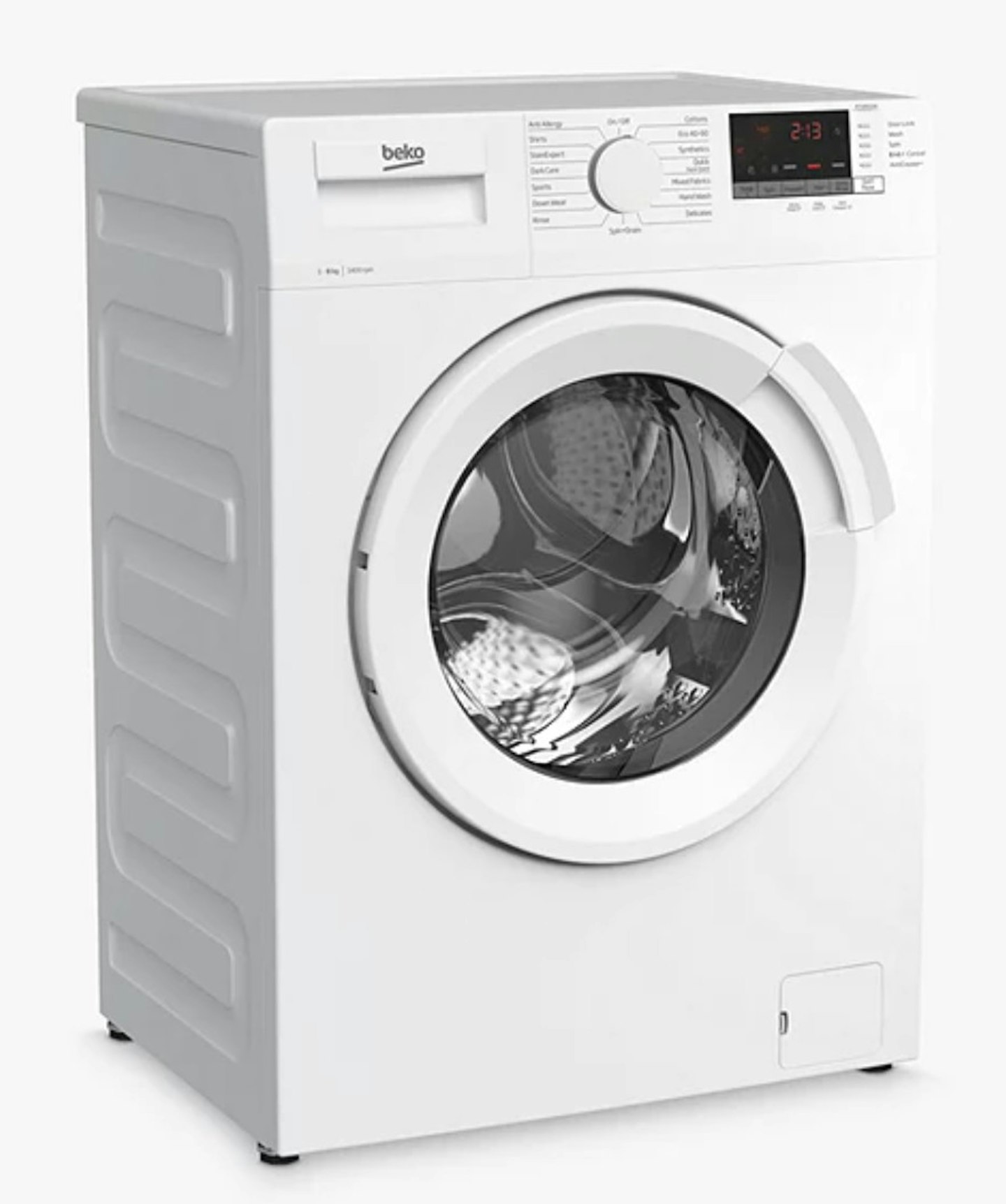 WTL84151W Freestanding Washing Machine, 8kg Load, 1400rpm, White