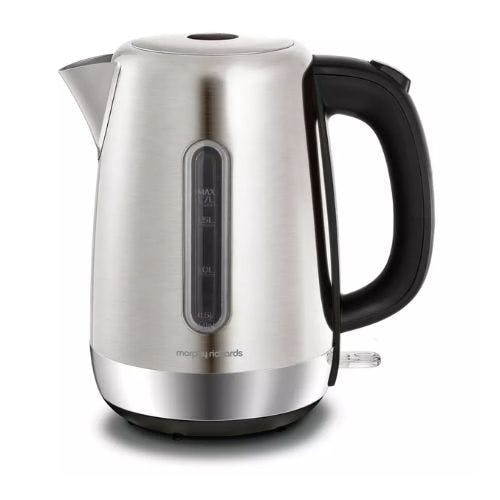 Brushed stainless steel clearance kettles