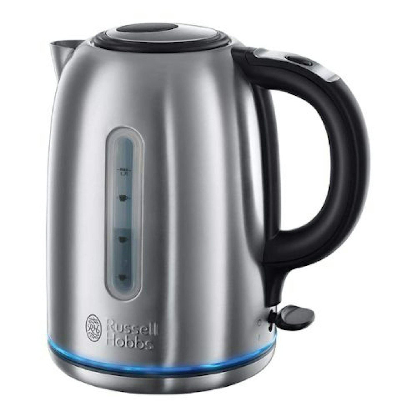Russell Hobbs 20460 Quiet Boil Kettle, Brushed Stainless Steel, 3000W, 1.7 Litres