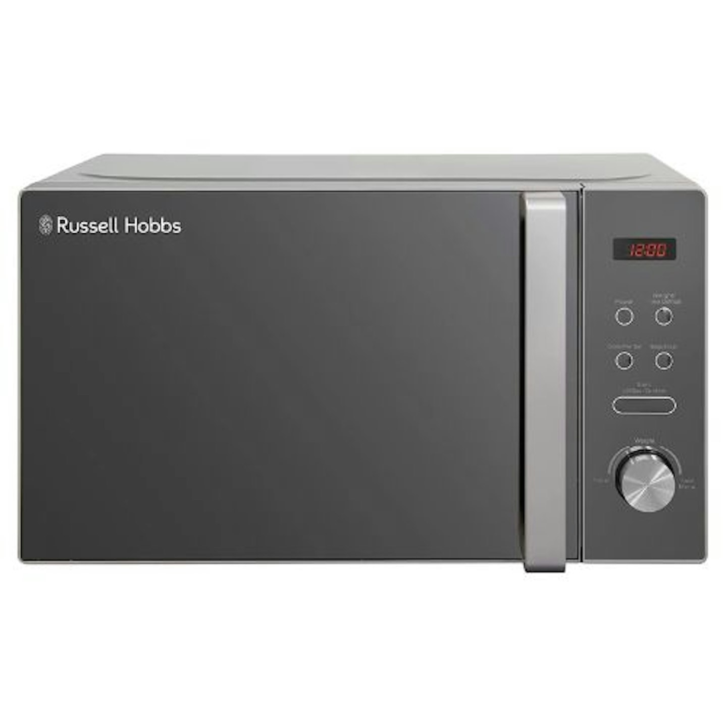Russell Hobbs RHM2076B 20 Litre 800 W Silver Digital Solo Microwave