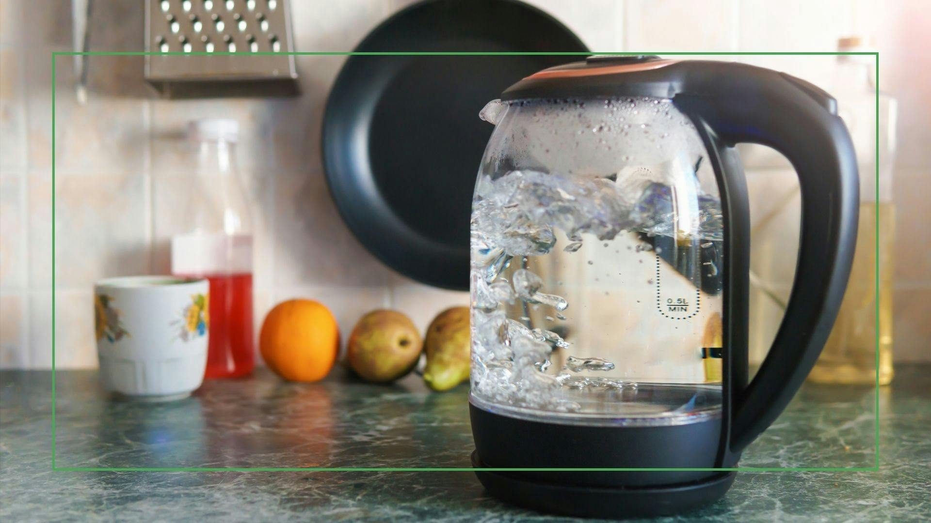 Glass water outlet kettle