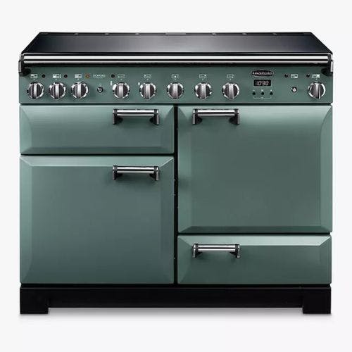 Consider The Best Range Cookers   Rangemaster Leckford Deluxe In Mineral Green 