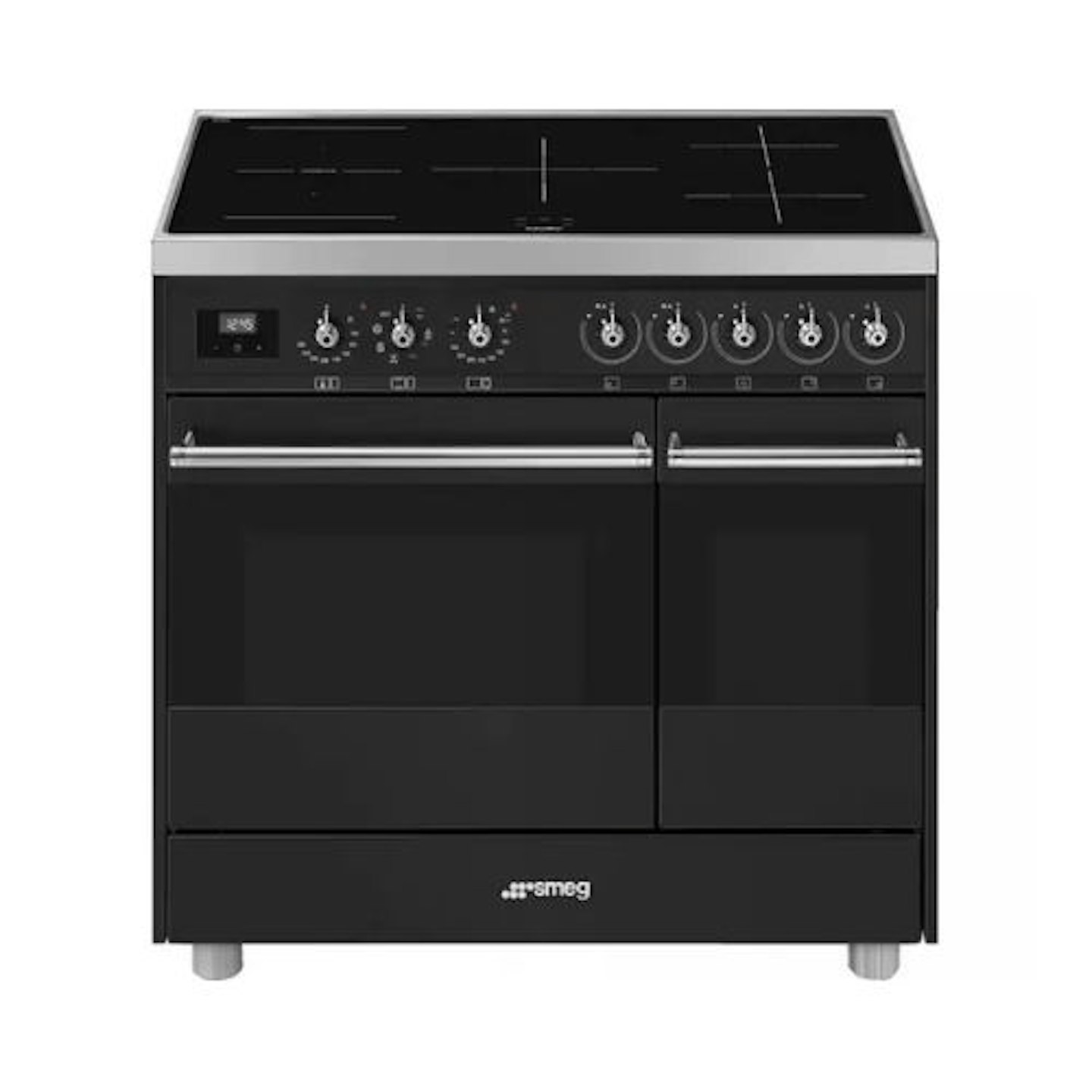 SMEG C92IMAN9 90 cm Electric Induction Range Cooker - Anthracite