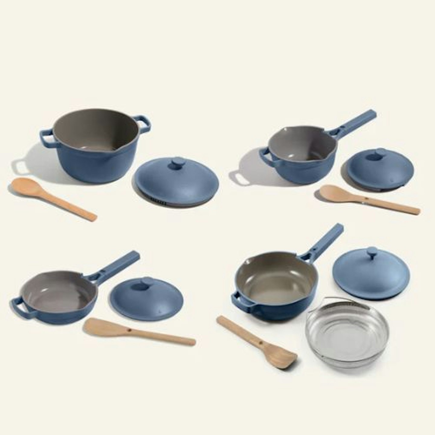 A 4-piece Always Pan and Perfect Pot set