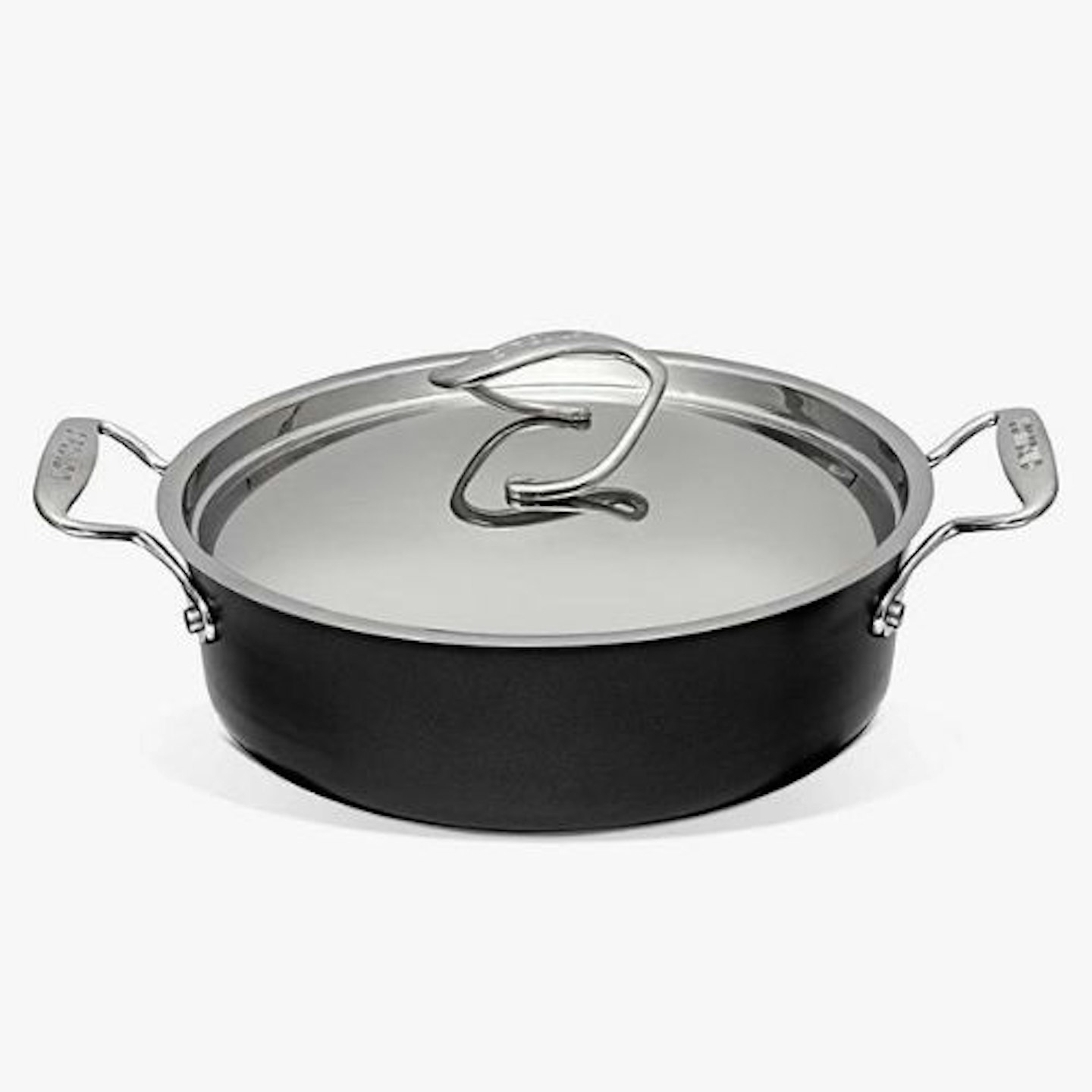 Circulon Style Hard-Anodised Non-Stick Sauteuse Pan and Lid
