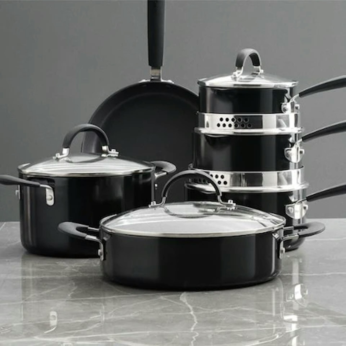 ProCook Gourmet Non-Stick 6-Piece Cookware Set