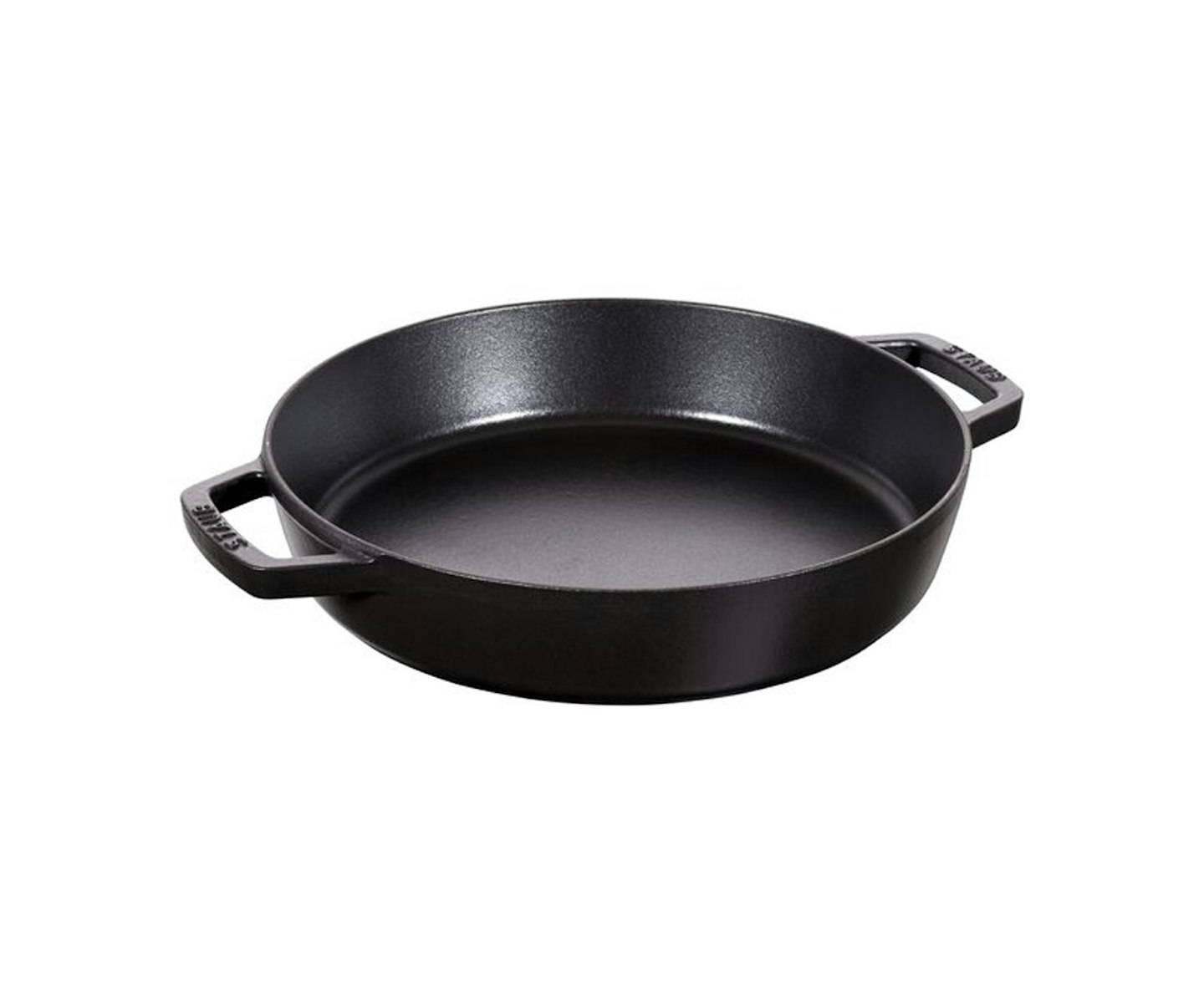 26 cm Cast iron Frying pan black