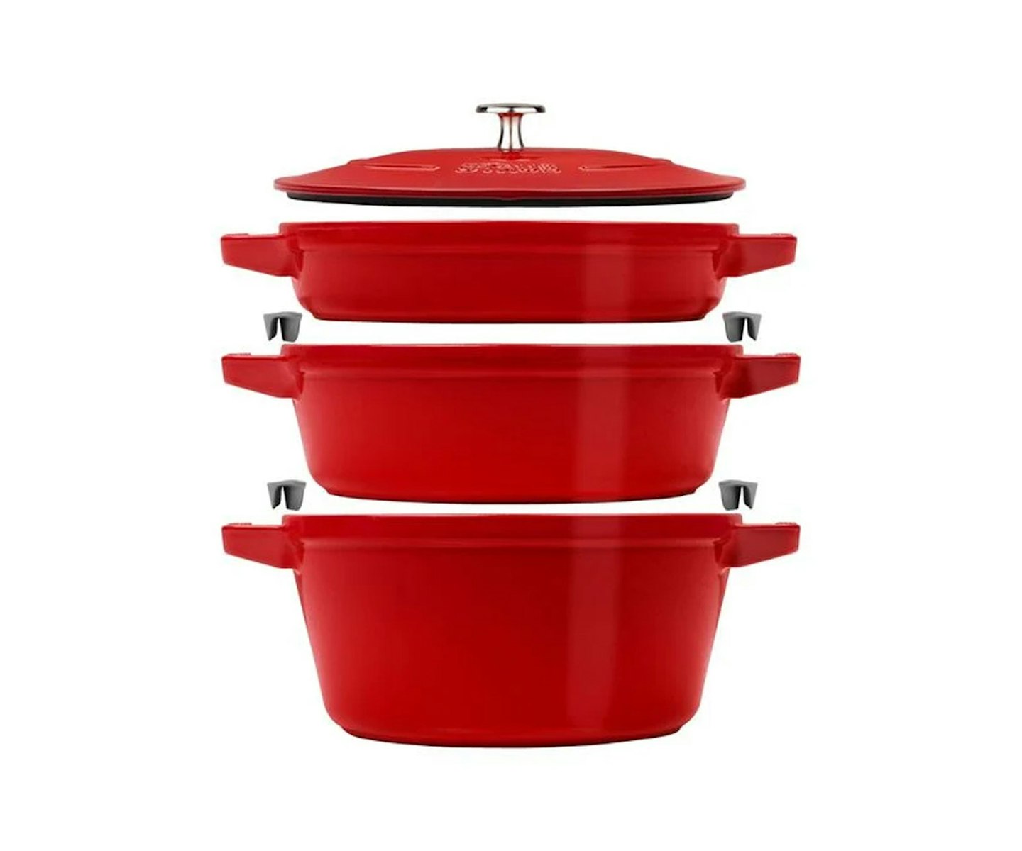 3-pcs Pot set cherry
