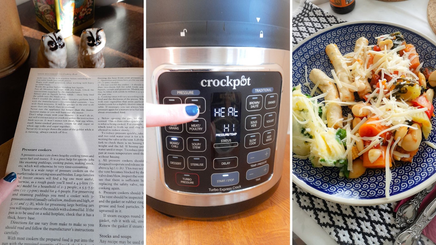 Pressure Cooker Chorizo Risotto and Crock-Pot® Express Multi-Cooker Review  - Searching for Spice