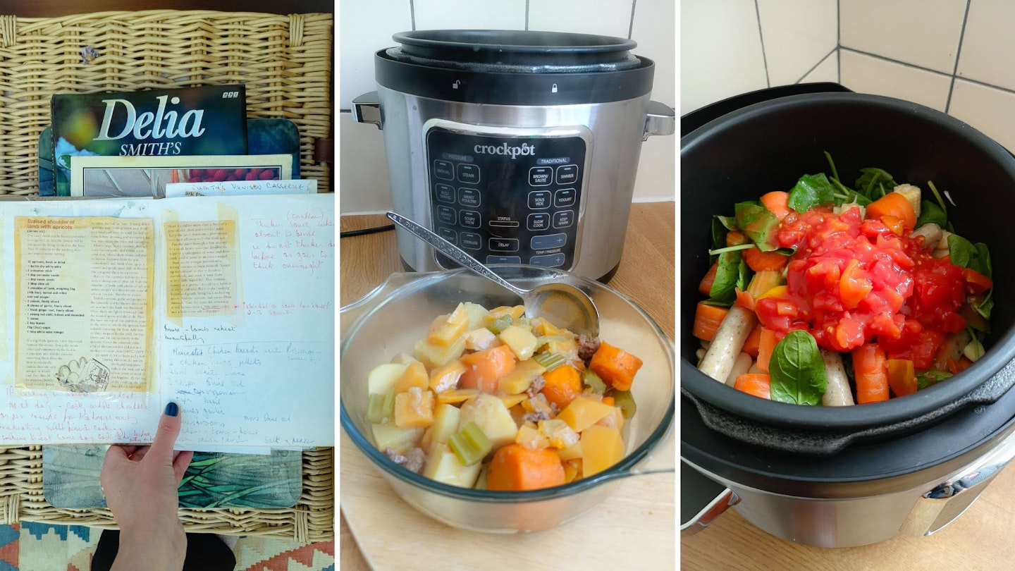 Testing retro recipes in the multicooker